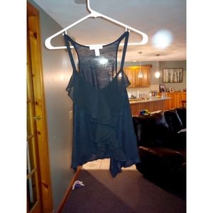 Black shirt blouse party